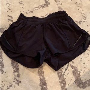 Lululemon Black Hotty Hot Shorts